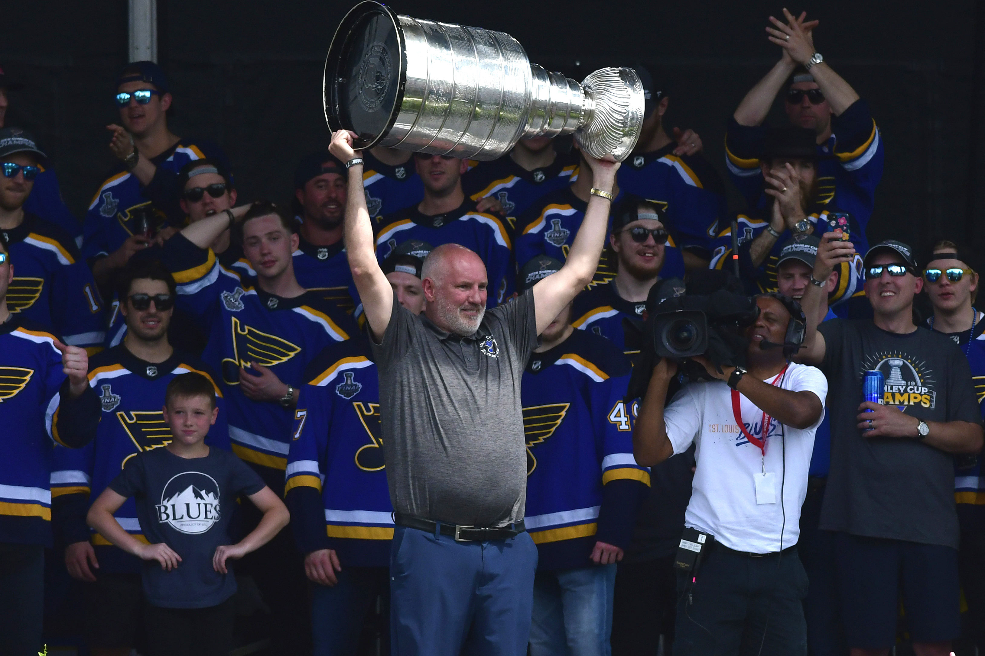 Doug Armstrong will be looking to recapture the 2019 magic this upcoming season - Source: Imagn